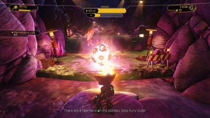 Ratchet & Clank 2016 - Aridia: Skidd McMarx Mission: Destroy 88 Sandsharks Gameplay Sequence