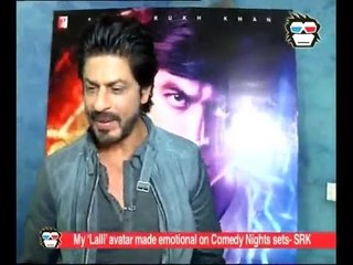 VIDEO INTERVIEW: My ‘Lalli’ avatar made Bharti emotional on Comedy Nights sets- SRK