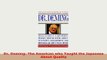 PDF  Dr Deming The American who Taught the Japanese About Quality PDF Online