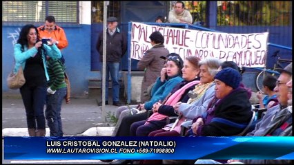 PRESENTACION LUIS CRISTOBAL GONZALEZ EN NO A LA BASURA DE TEMUCO EN LAUTARO