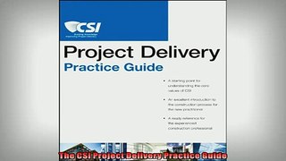 READ book  The CSI Project Delivery Practice Guide  BOOK ONLINE