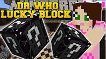 PopularMMOs Minecraft: PAT AND JEN DR. WHO LUCKY BLOCK  Mod Showcase