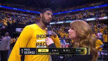 Paul George Postgame Interview - Raptors vs Pacers G6 - April 29, 2016 - 2016 NBA Playoffs