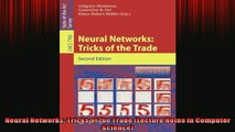 READ PDF DOWNLOAD   Neural Networks Tricks of the Trade Lecture Notes in Computer Science READ ONLINE
