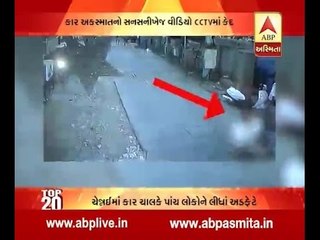 CCTV Footage of Chanai Accident, Five Injured