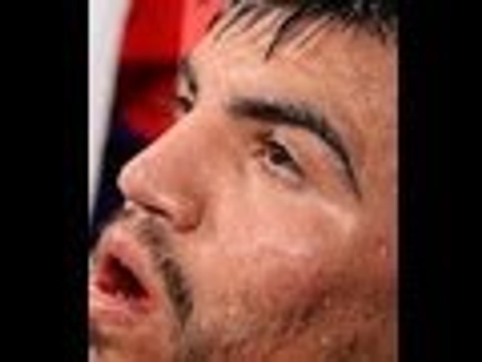 Victor Ortiz broken jaw in loss