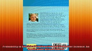 FREE PDF DOWNLOAD   Probability in Electrical Engineering and Computer Science An ApplicationDriven Course  DOWNLOAD ONLINE