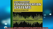 READ book  Contemporary Communication Systems Using MATLAB  FREE BOOOK ONLINE