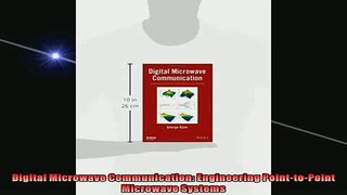 READ PDF DOWNLOAD   Digital Microwave Communication Engineering PointtoPoint Microwave Systems READ ONLINE