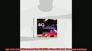 READ book  4G LTELTEAdvanced for Mobile Broadband Second Edition  DOWNLOAD ONLINE