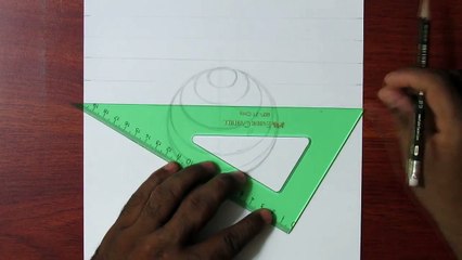 Drawing Easy 3D Sphere with lines