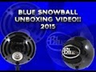 Blue SnowBall USB Microphone  Unboxing Video + Setup