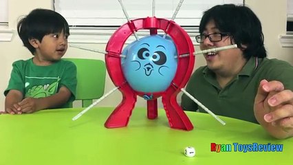 Download Video: BOOM BOOM BALLOON Family Fun Balloon Pop Challenge Egg Surprise Toys Ryan ToysReview