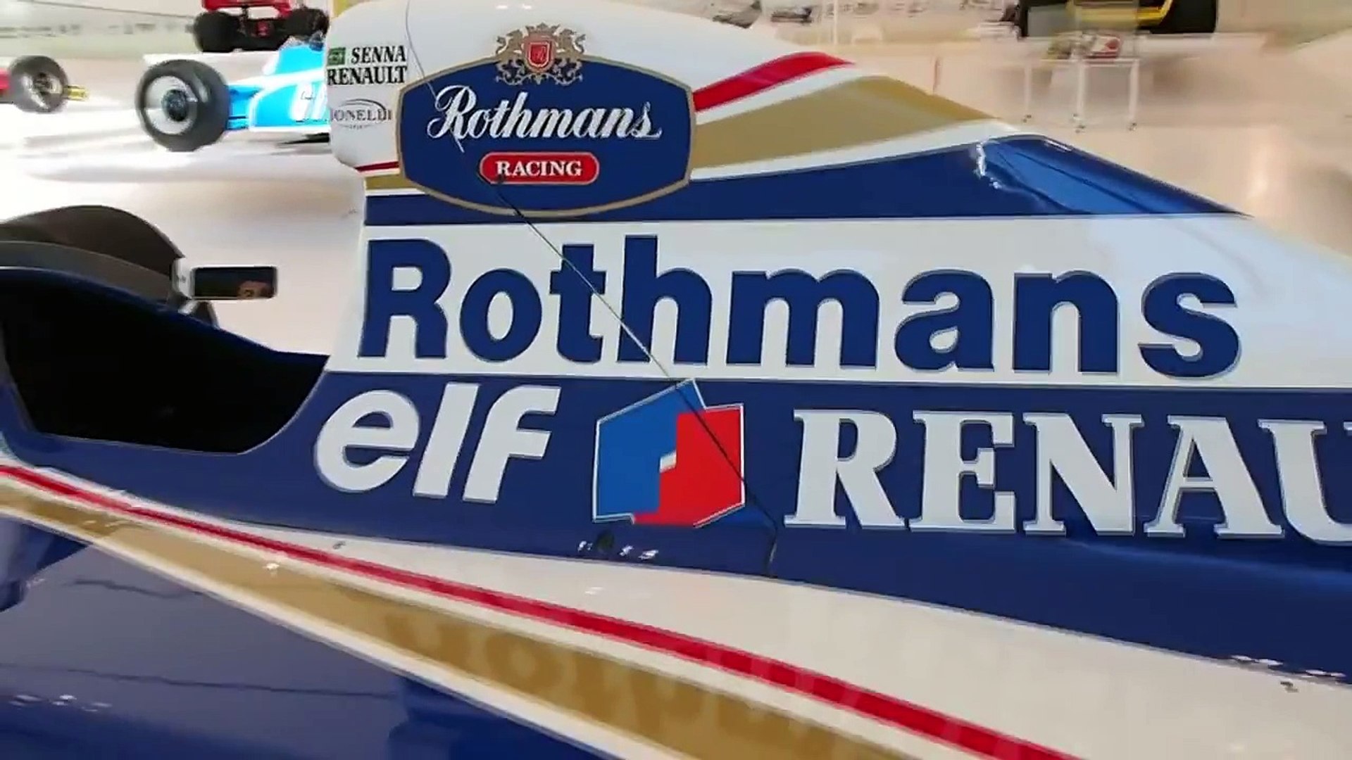 F1 Renault Williams FW16 Rothmans of Ayrton Senna, his last 