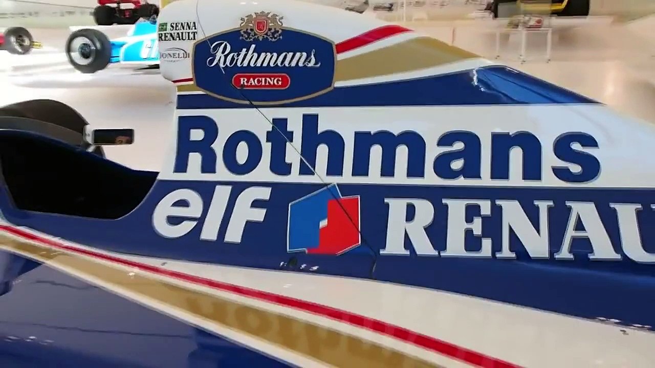 F1 Renault Williams FW16 Rothmans of Ayrton Senna, his last Formula One racing car