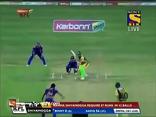 How a bowler with amazing action took wickets in Indian league