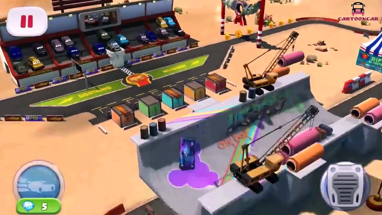 Disney Pixar Cars Fast as Lightning - Carla Veloso CARNAVAL [Paint Jobs] | Disney Cars for Kids