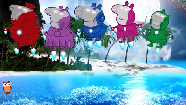 Peppa Pig Supper Man Family Finger [Episode 2] - Nursery Rhymes More Lyrics