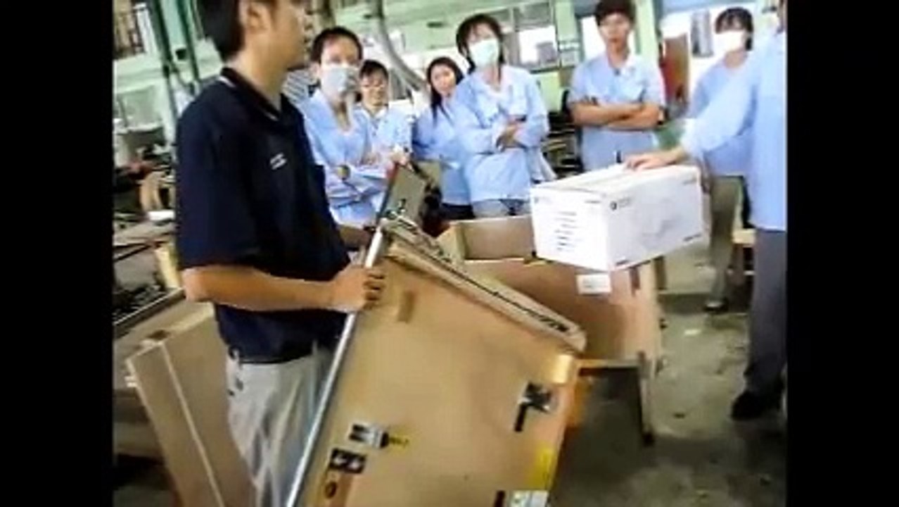 神佢 切溝機組裝講解 中區職訓 木工鋸台工作台