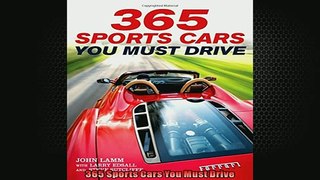 FREE PDF DOWNLOAD   365 Sports Cars You Must Drive  DOWNLOAD ONLINE