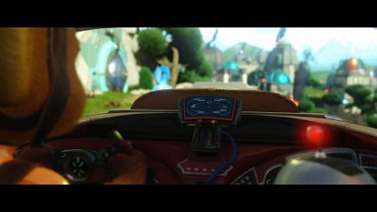 Ratchet & Clank 2016 - R&C Fly to Kerwan ''Invasion Started'' (Hall of Heroes Under Attack) Cutscene