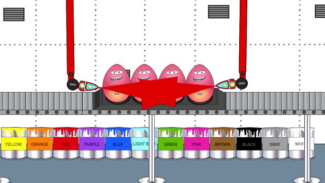 Learn Colors With Surprise Eggs For Kids - Video For Children - Surprise Eggs Heros