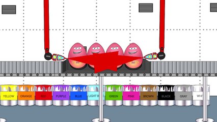 Learn Colors With Surprise Eggs For Kids - Video For Children - Surprise Eggs Heros