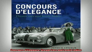 READ THE NEW BOOK   Concours dElegance Dream Cars and Lovely Ladies  FREE BOOOK ONLINE