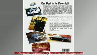 FAVORIT BOOK   The British Car Industry Our Part in Its Downfall  BOOK ONLINE
