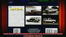 READ PDF DOWNLOAD   Land Rover The Incomparable 4x4 from Series 1 to Defender Ludvigsen Library READ ONLINE
