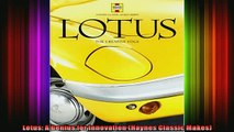 READ book  Lotus A Genius for Innovation Haynes Classic Makes  FREE BOOOK ONLINE