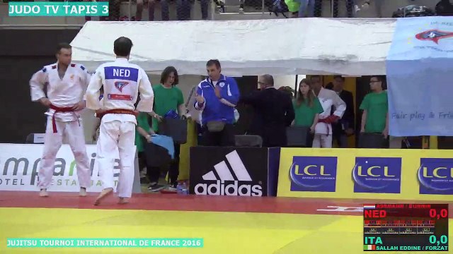 TAPIS 3 - JUJITSU - TOURNOI INTERNATIONAL DE FRANCE, 2016 - LIVE 4 (77)