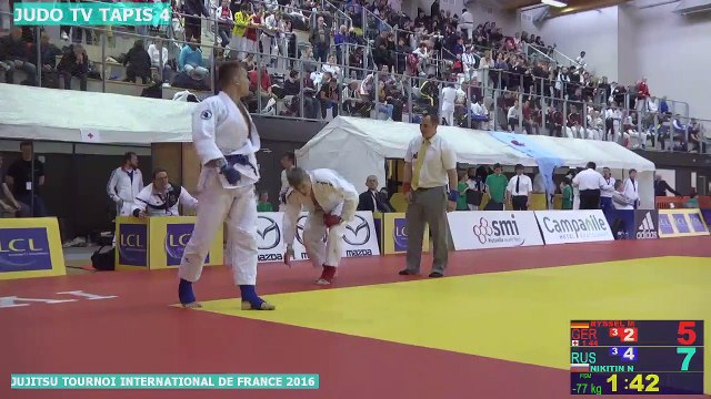 TAPIS 4 - JUJITSU - TOURNOI INTERNATIONAL DE FRANCE, 2016 - LIVE 5 (49)