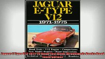 READ book  Jaguar E Type V12 197175 Road Test Book Brooklands Books Road Tests Series  FREE BOOOK ONLINE