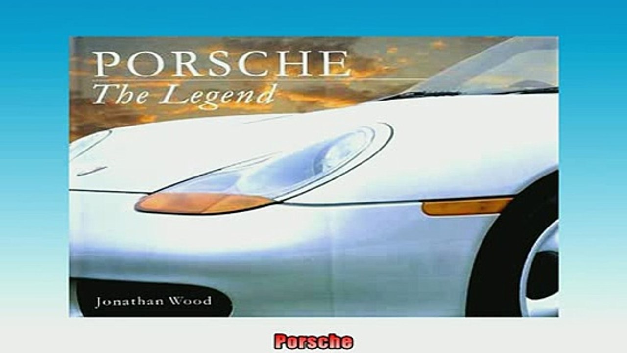 READ book  Porsche  FREE BOOOK ONLINE