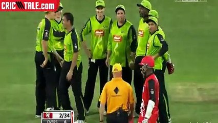 See Azhar Mahmood Amazing Slower Ball  Completely Bamboozles Marlon Samuels