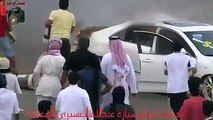 Car Burns Out Due To Alot of Drifting - Saudi Drifters