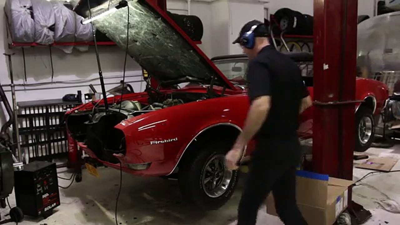 1968 Pontiac Firebird Open Header Startup