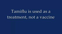 Tamiflu and Relenza are treatments not vaccines - Singapore MOH Press Conference (29 April 09)