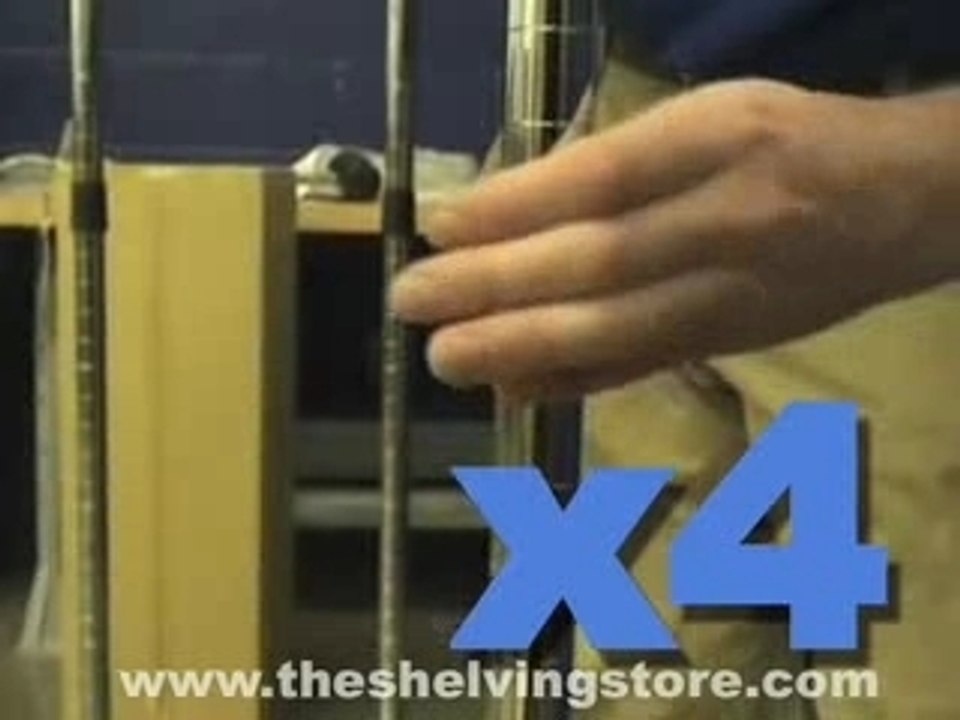 Chrome Wire Shelving Assembly Guide