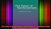 DOWNLOAD FREE Ebooks  The Power of Reinforcement Alternatives in Psychology Suny Series Alternatives in Full Ebook Online Free