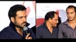 Mohammad Azharuddin with his son and Emraan Hashmi at preview of 'Azhar'