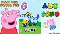 Peppa Pig - ABC Song for Kids - Learn Alphabet with Peppa Pig and Fisher Price