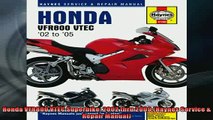 READ book  Honda VFR800 VTEC Superbike 2002 thru 2009 Haynes Service  Repair Manual  FREE BOOOK ONLINE