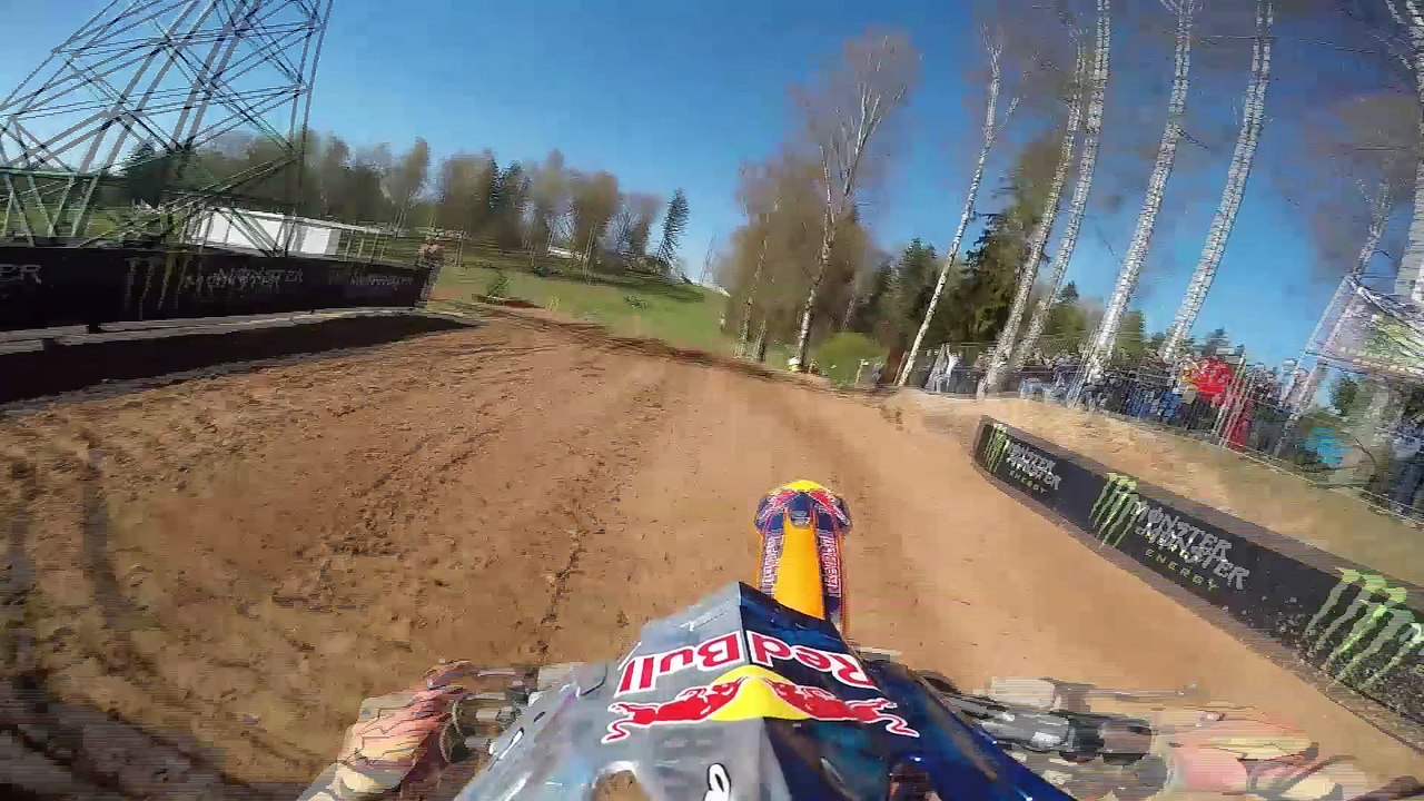 First GoPro Lap of Kegums with Jeffrey Herlings MXGP of Latvia 2016