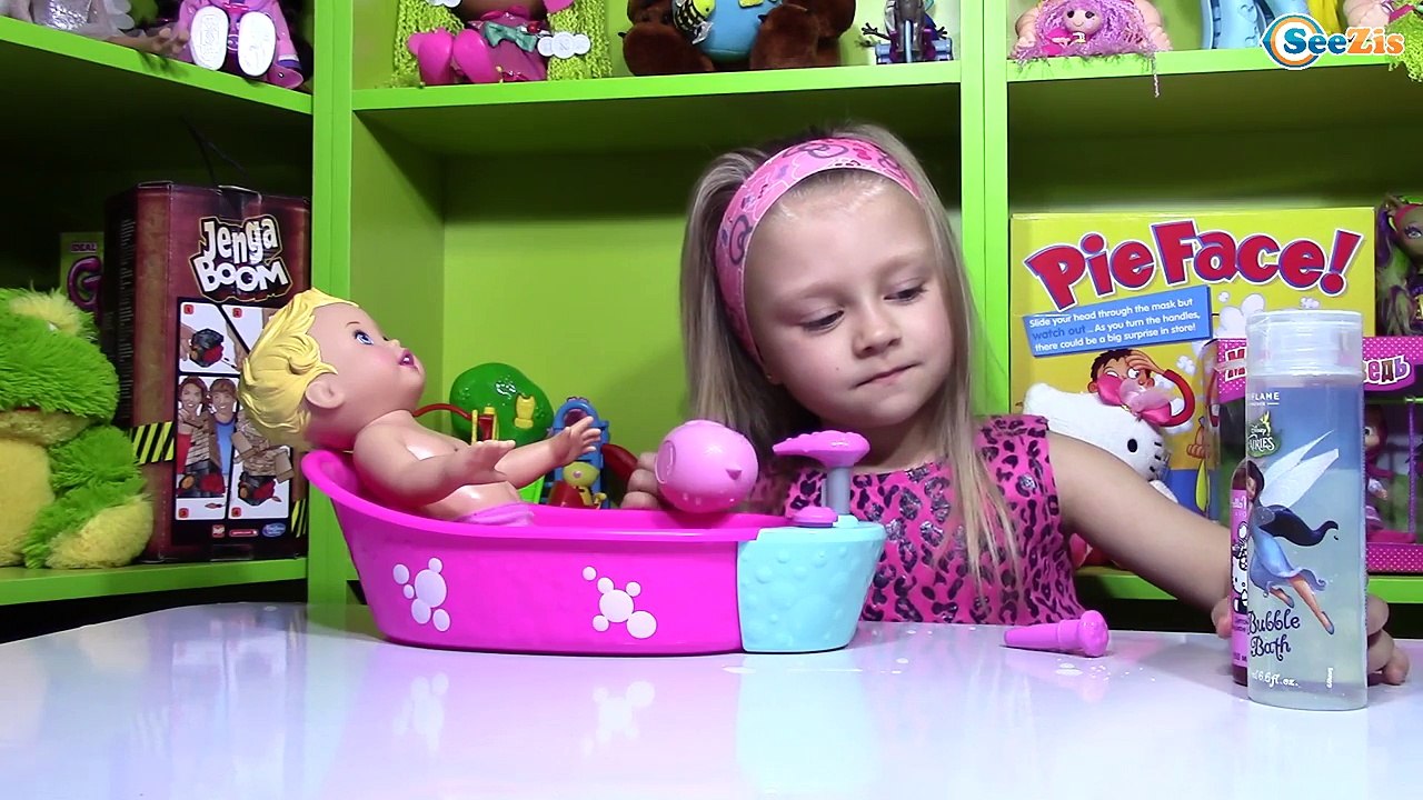 Little Mommy. Распаковка и обзор новой Куклы от Ярославы. Игрушки для детей. BathTime Part 2