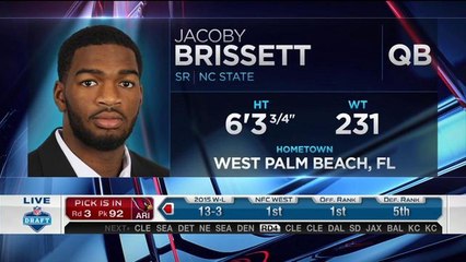 Patriots pick Jacoby Brissett No. 91