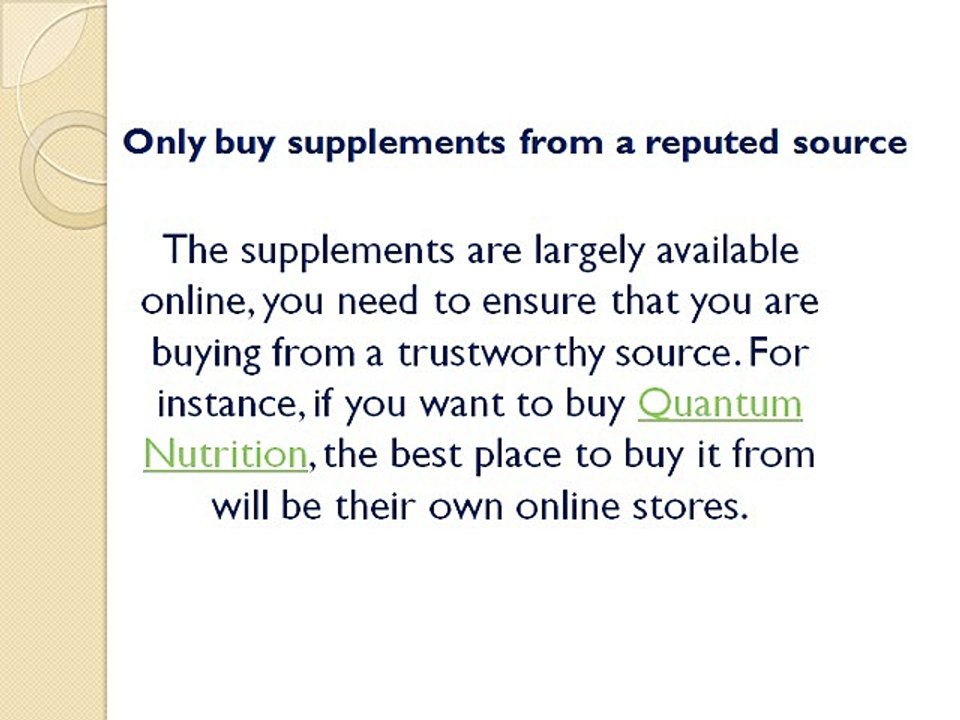 Health and Natural Nutritional Products