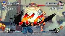 Batalla de Ultra Street Fighter IV: Yun vs Ryu