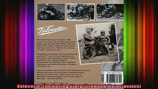 FAVORIT BOOK   Velocette The Racing Story Crowood Motoclassics  FREE BOOOK ONLINE